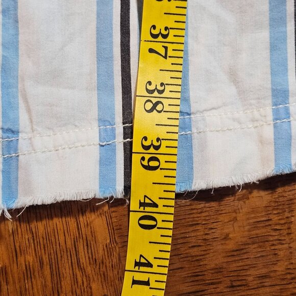 We The Free Woman Shirt/Dress Stripe XL Coastal Boho Oversized Romantic Western - Picture 14 of 16